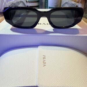 Prada Glossy Black Sunglasses
